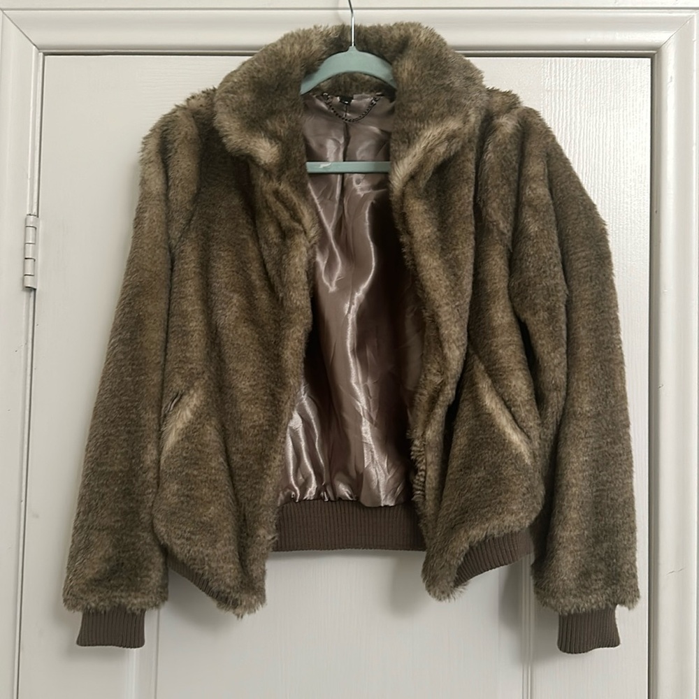 H&M Faux Fur Jacket
